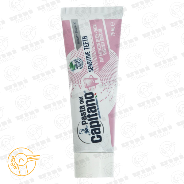 خمیردندان مخصوص دندان های حساس دل کاپیتانو