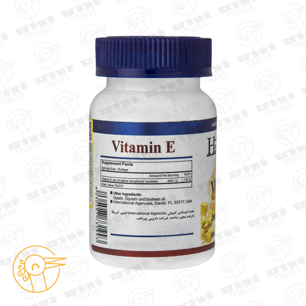 ویتامین ای 400 هلث برست (100 عددی) - Image 3